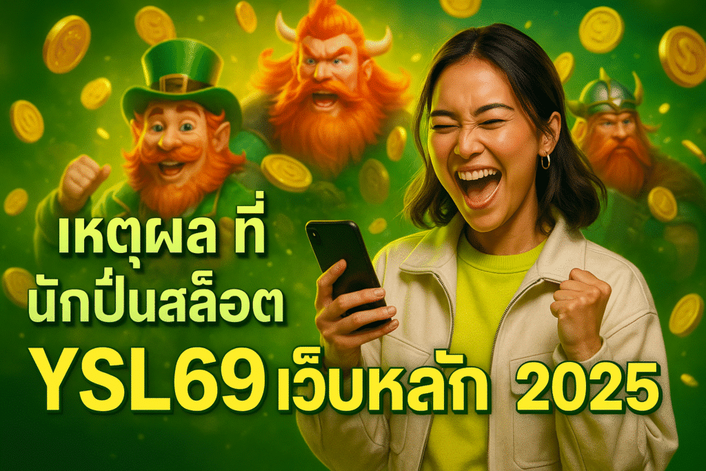 เหตุผลที่นักปั่นสล็อตเลือก YSL69 เว็บหลัก 2025